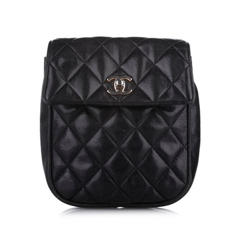 a93749 chanel|Chanel CC Matelasse Lambskin Leather Crossbody Bag Black.